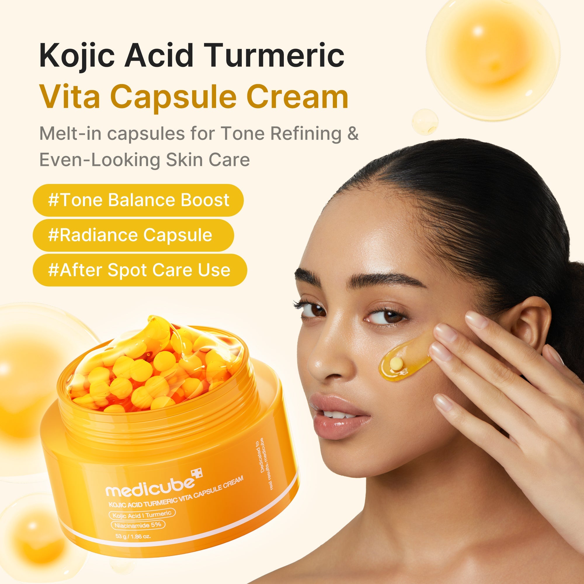 Kojic Acid Turmeric Vita Capsule Cream N0