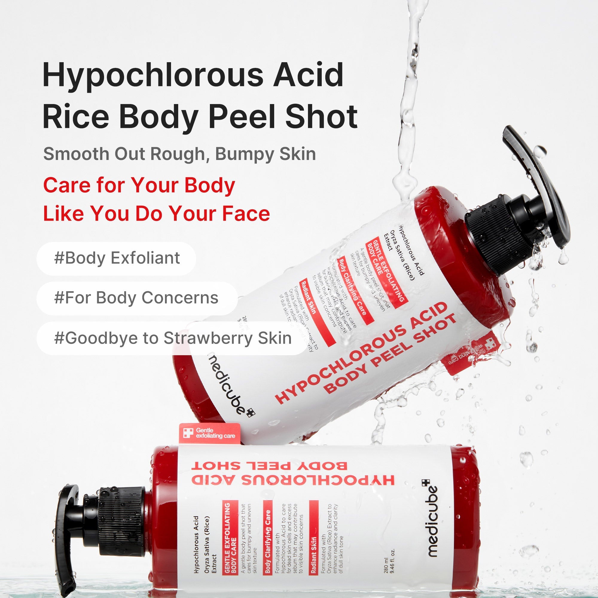 Hypochlorous Acid Rice Body Peel Shot A1