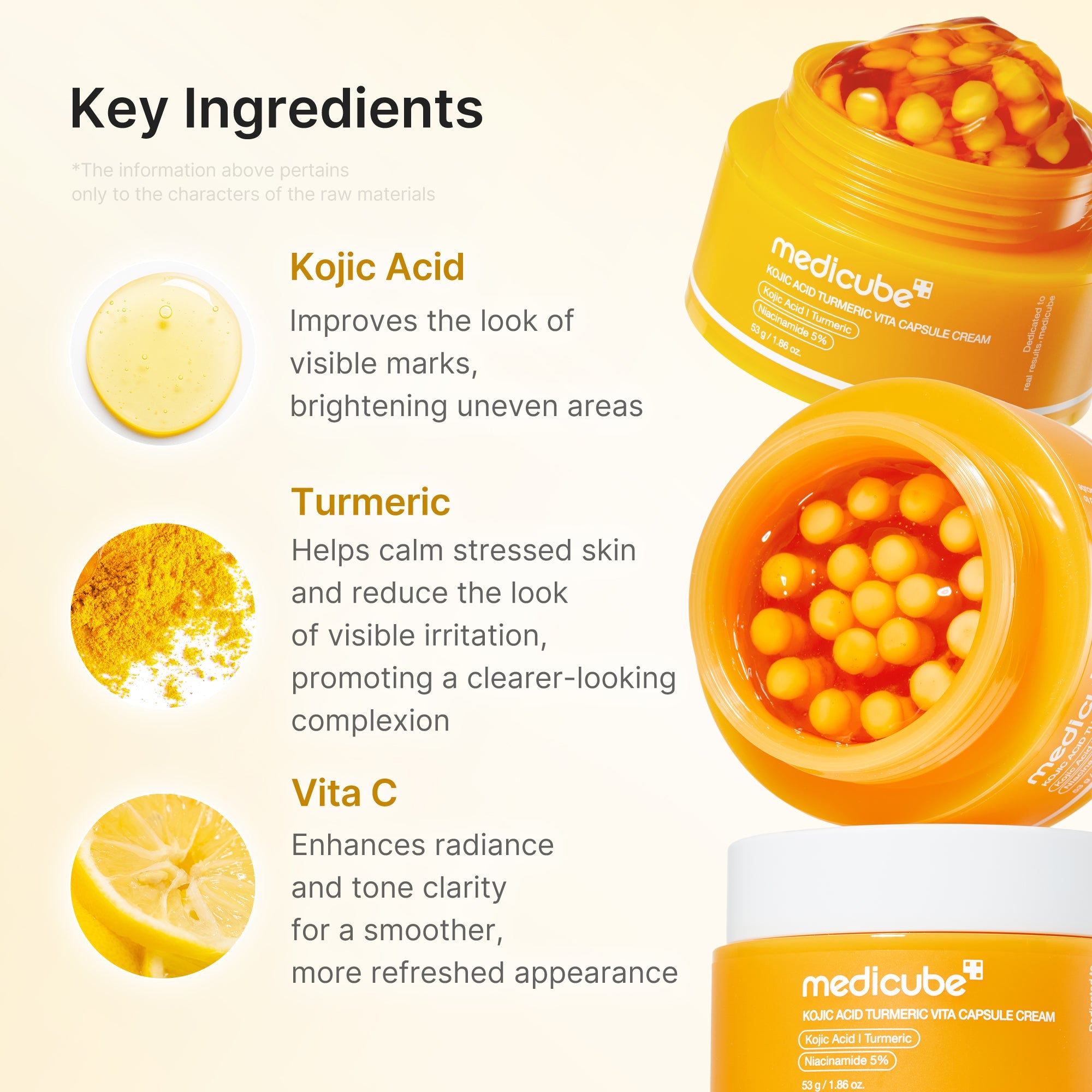 Kojic Acid Turmeric Vita Capsule Cream N0