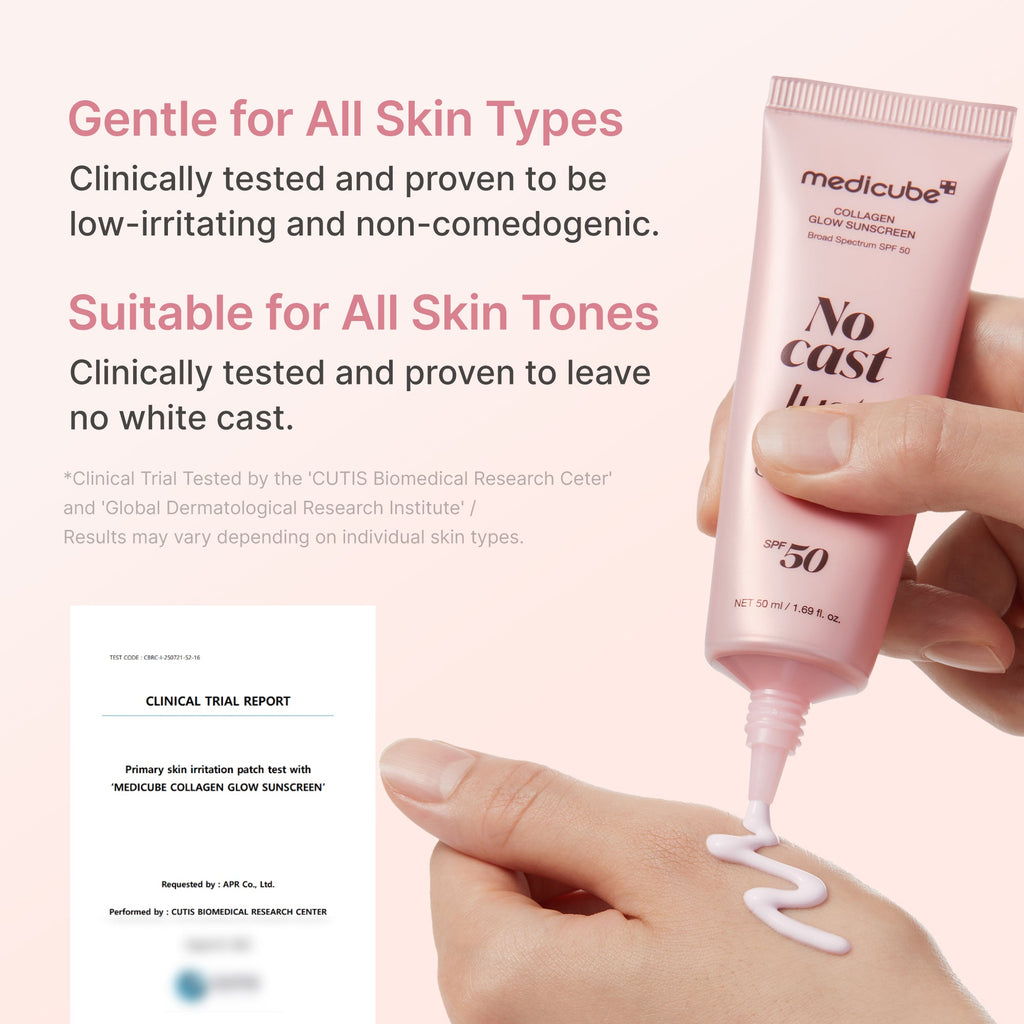 No Cast Just Glow Collagen Sunscreen C2