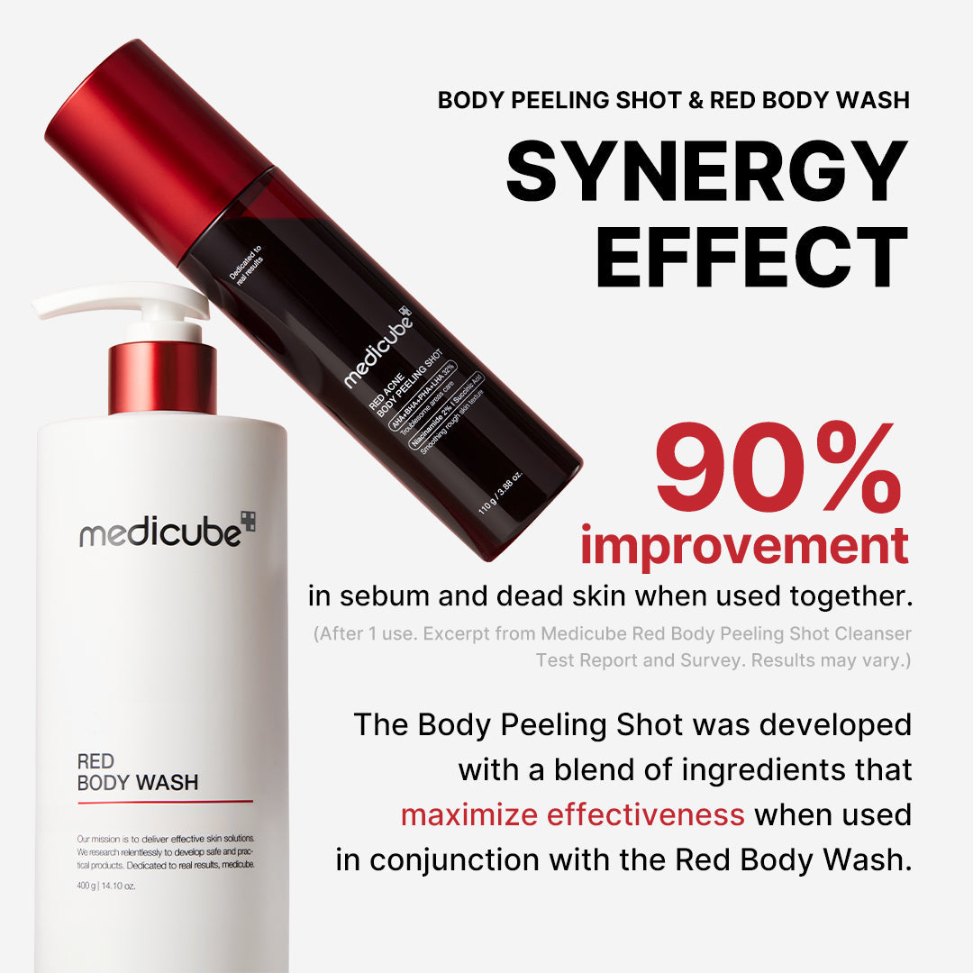 Red Body Peeling Shot Cleanser J3