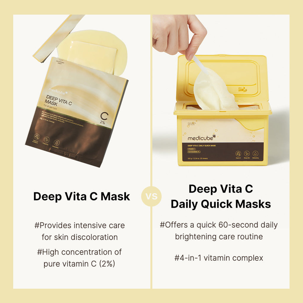 Deep Vita C Daily Quick Masks D6