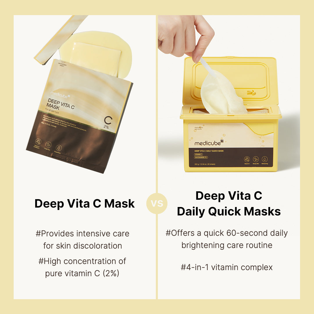 Deep Vita C Daily Quick Masks D6
