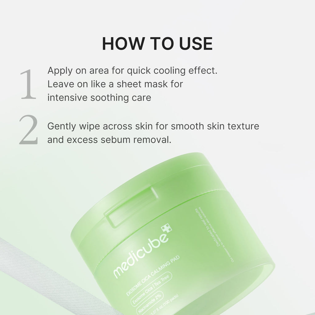 Exosome Cica Calming Toner Pads V9