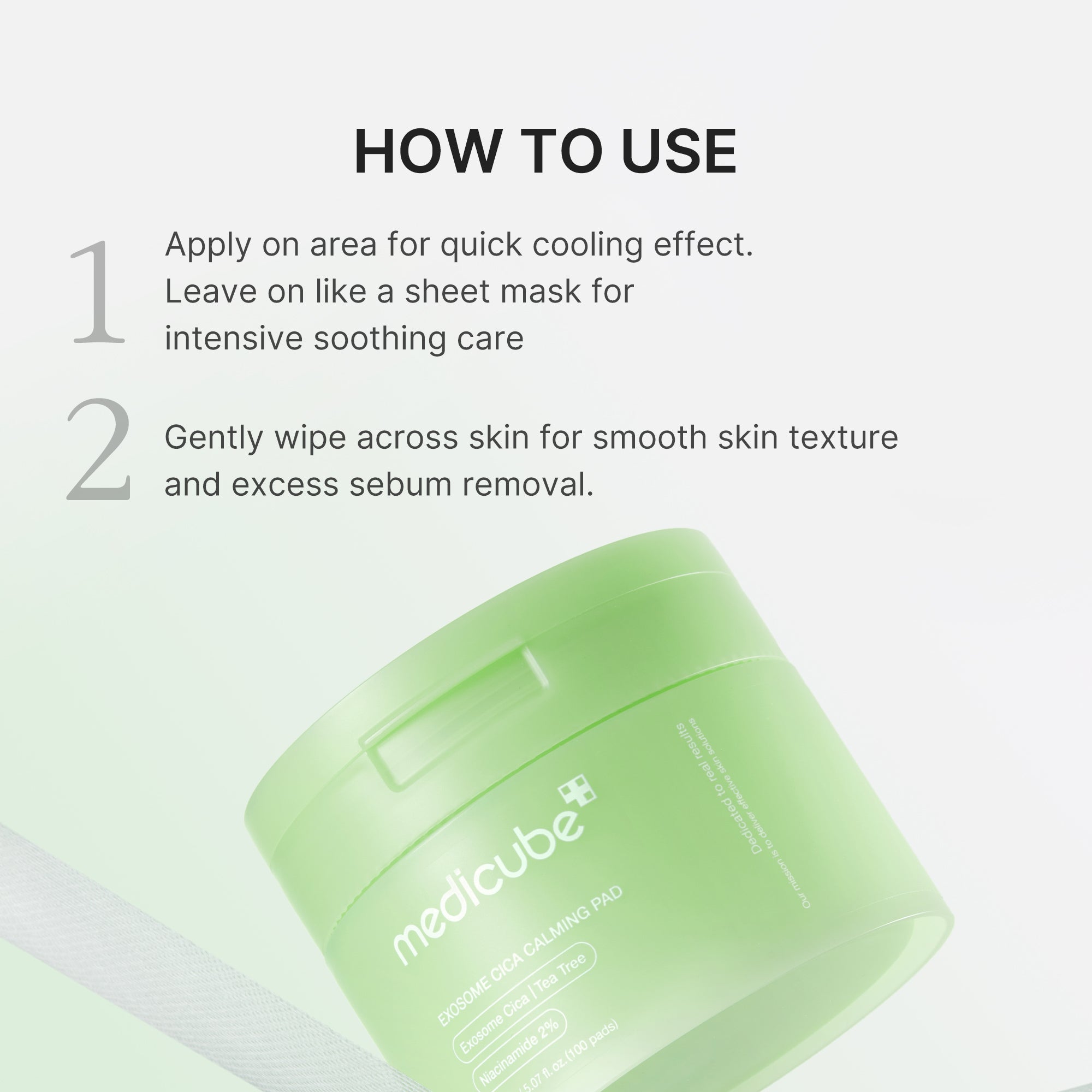 Exosome Cica Calming Toner Pads V9