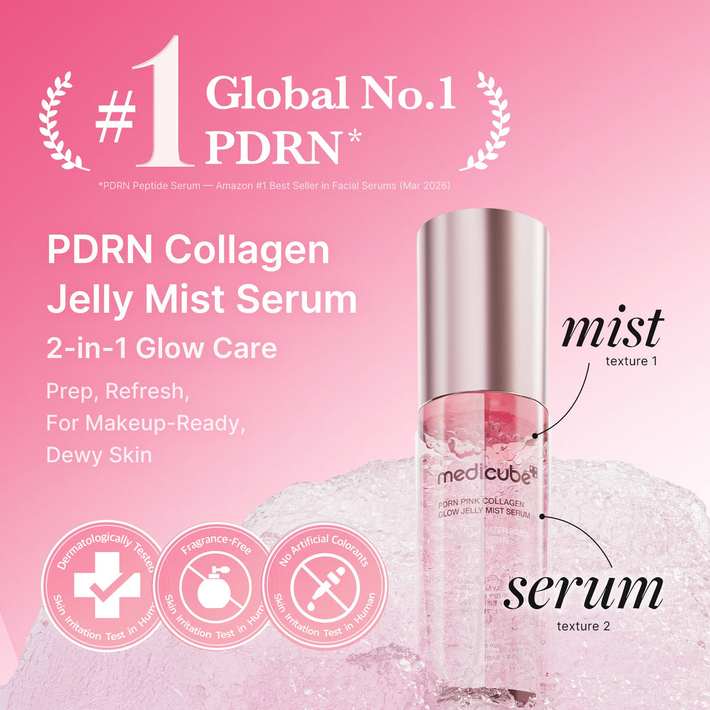 PDRN Pink Collagen Glow Jelly Mist Serum Z3