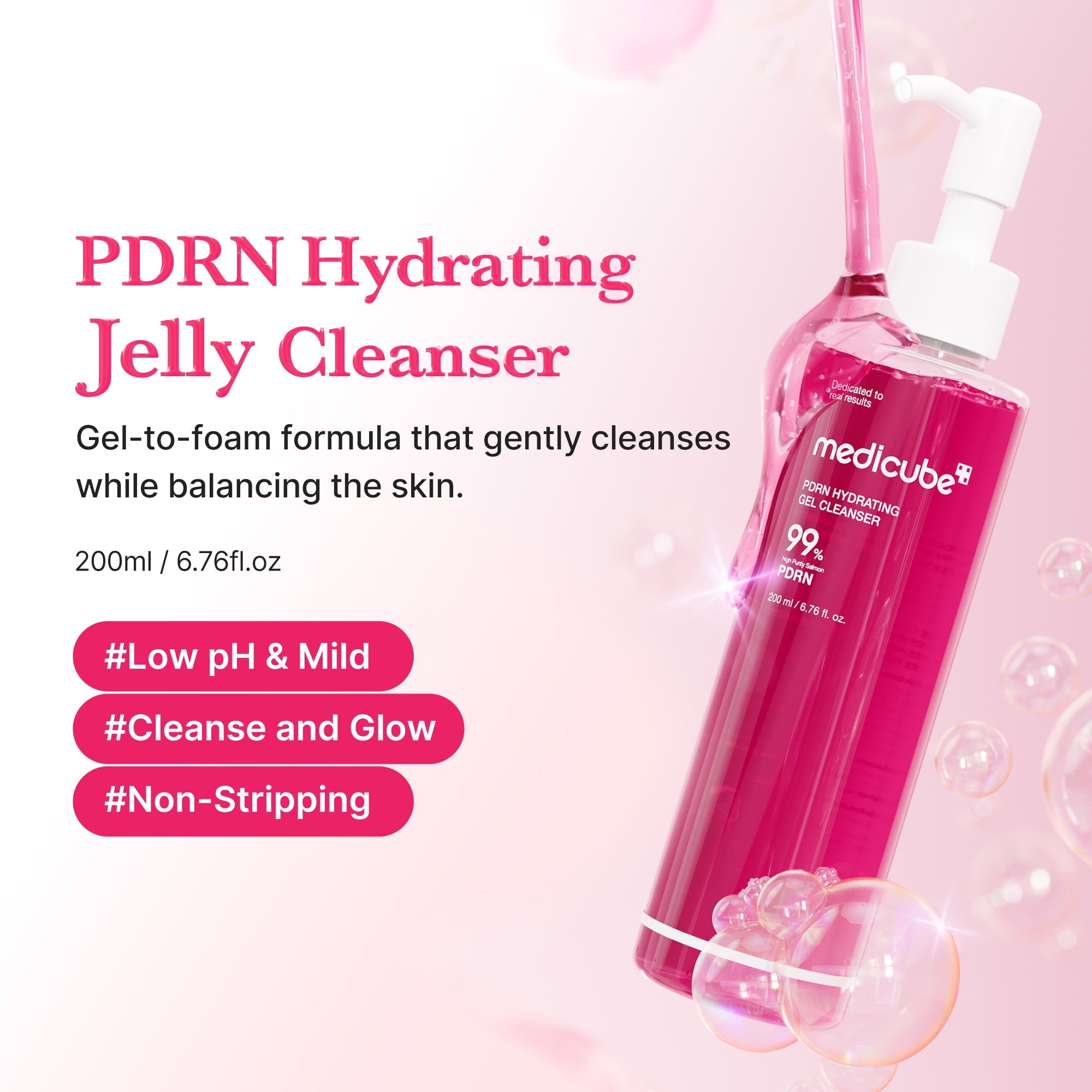 PDRN Pink Gel Cleanser O3