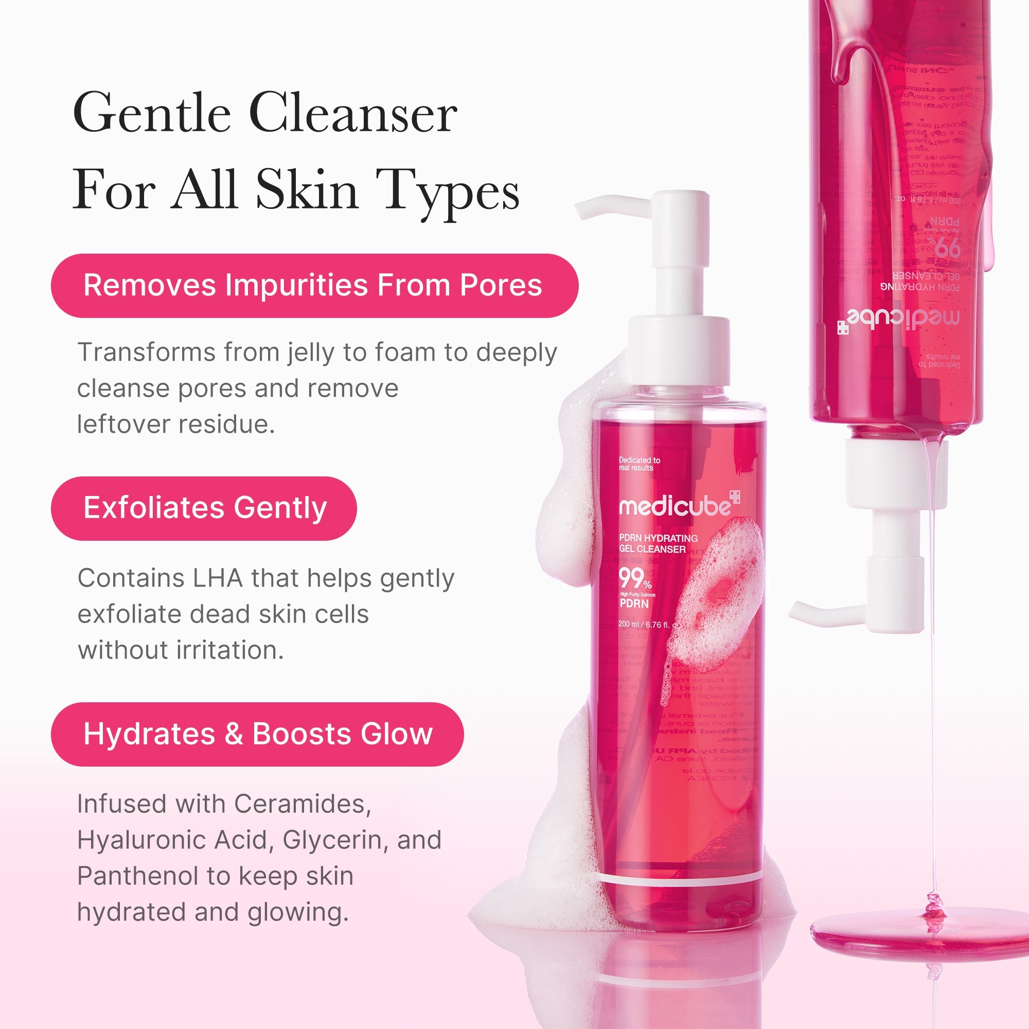 PDRN Pink Gel Cleanser O3