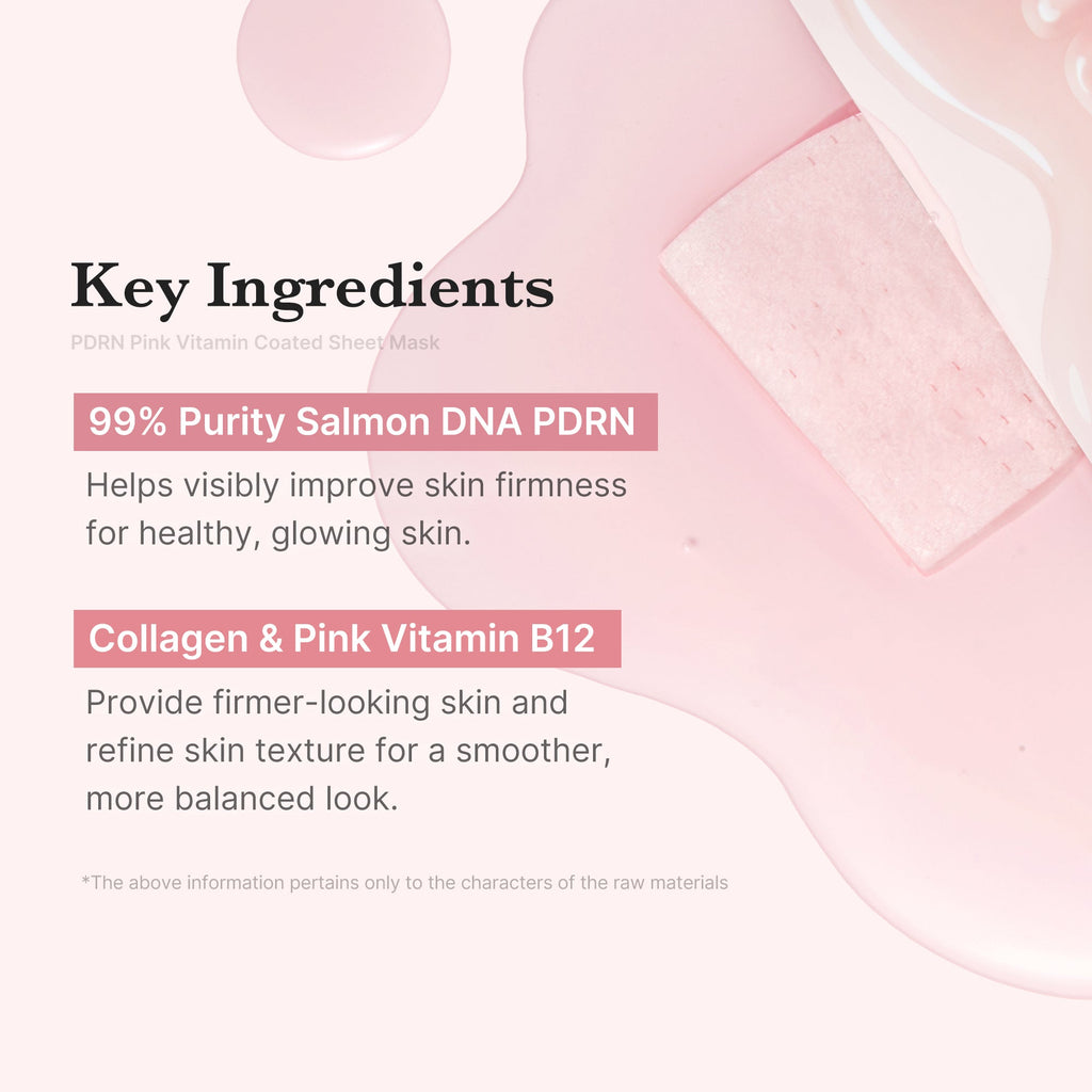 PDRN Pink Vita Coating Sheet Mask J9