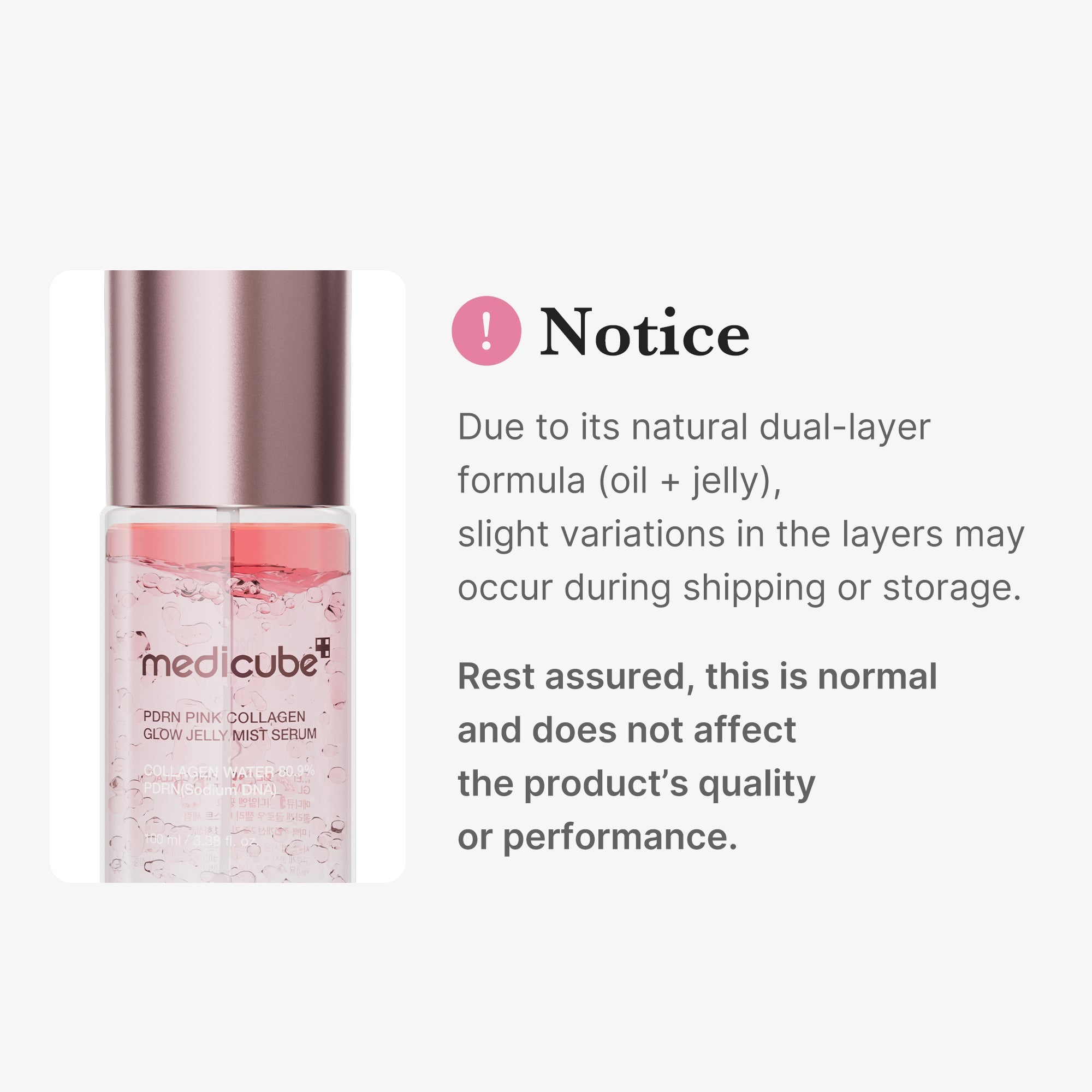 PDRN Pink Collagen Glow Jelly Mist Serum Z3