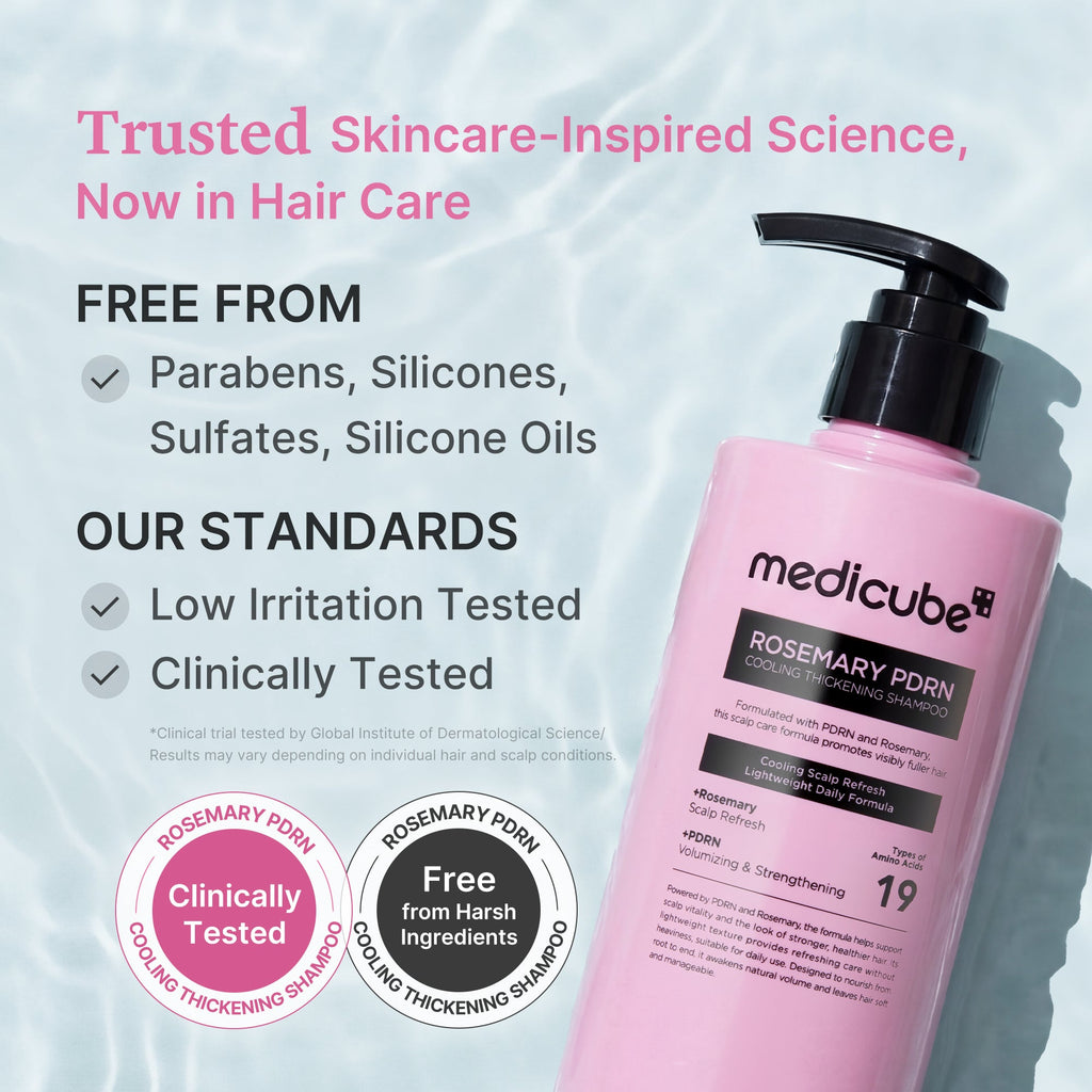 Rosemary PDRN Cooling Thickening Shampoo B4