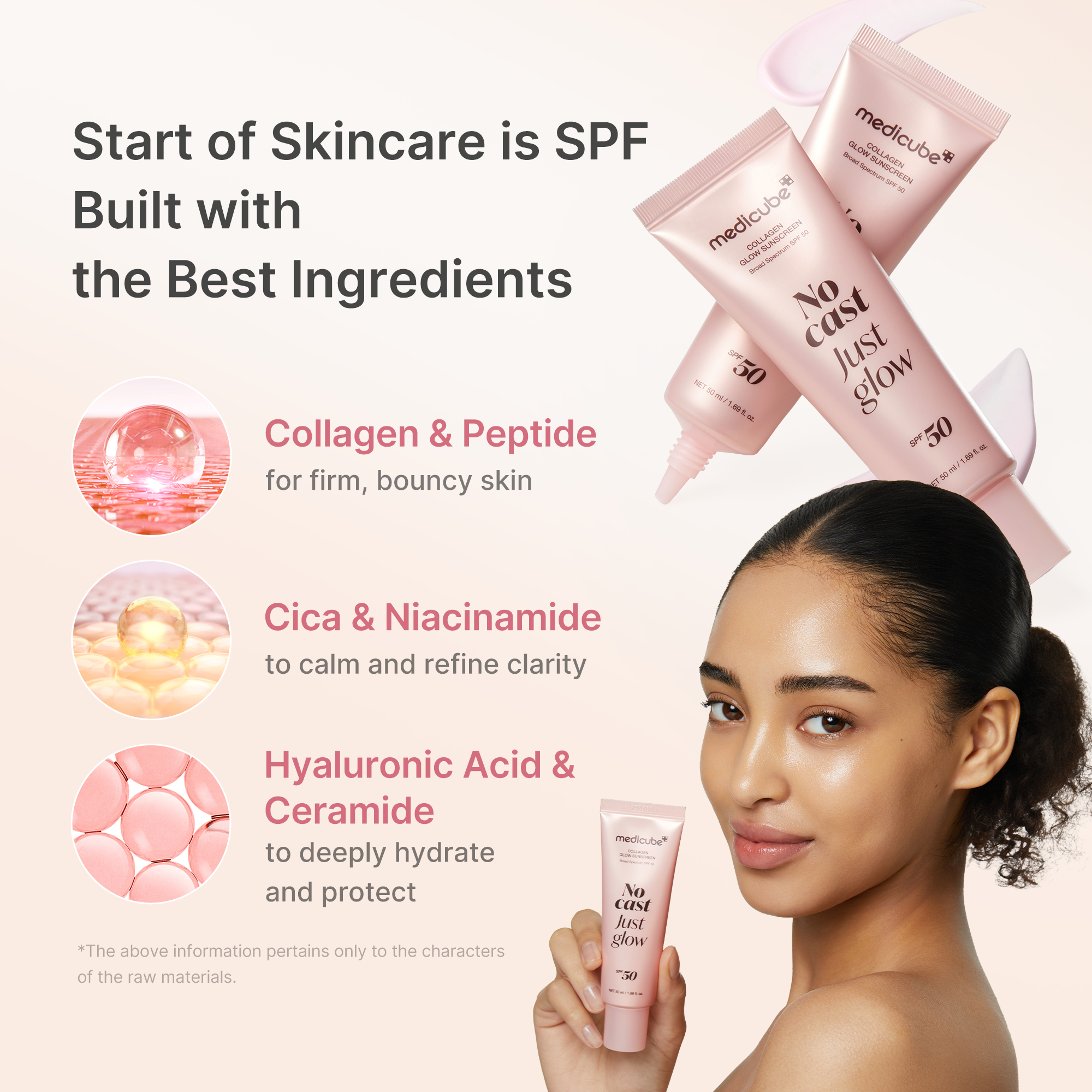 No Cast Just Glow Collagen Sunscreen C2